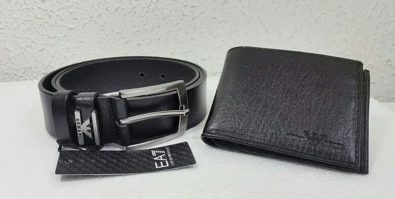 muski kozni set ARMANI