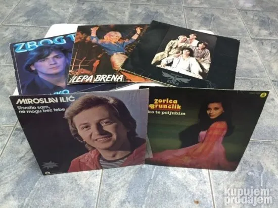 Gramofonske ploče - Long Play i Singl 