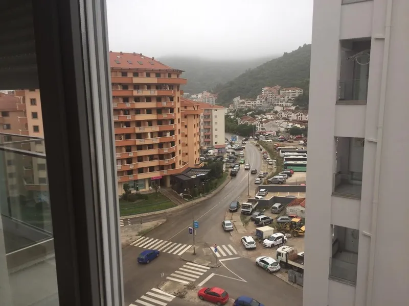 Novi jednosoban stan u Budvi, u zgradi Technomax na zaobilaznice