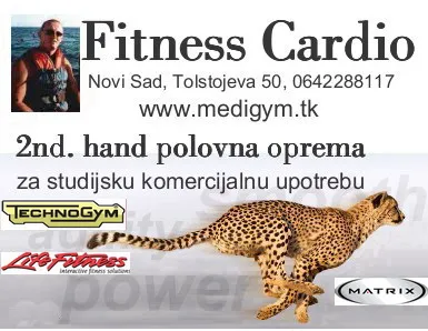 Polovne sprave za teretanu, fitness klubove