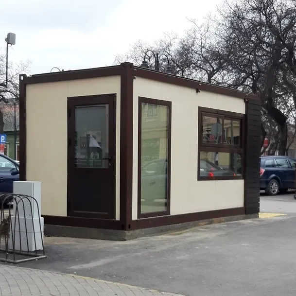 Stambeni  kontejneri sa duplo izolovanim pertlovanim krovom nemačkog tipa  ARGUS