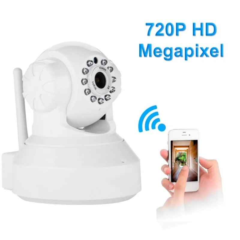 WIFI IP Kamera za video nadzor, snima na microSD karticu - DVR nije potreban