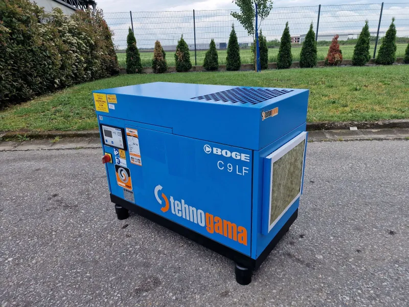 Polovan vijčani kompresor , sa FREKVENTNOM REGULACIJOM, BOGE C 9 LF - 7,5 kW 