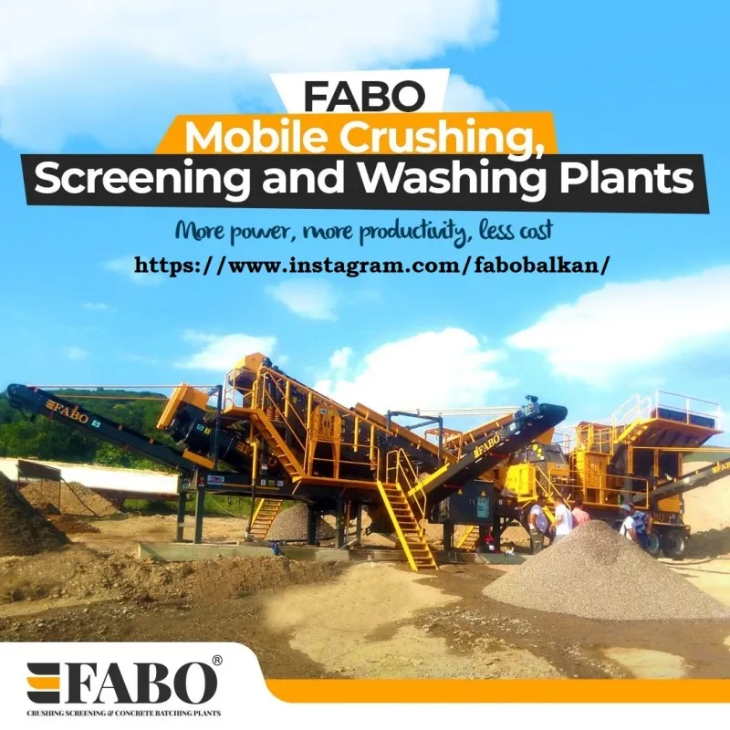 FABO KOMPANIJA DROBILICE-SEPARACIJE & BETONARE