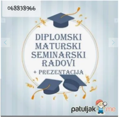 IZRADA SEMINARSKIH, DIPLOMSKIH, MAGISTARSKIH RADOVA I ESEJA
