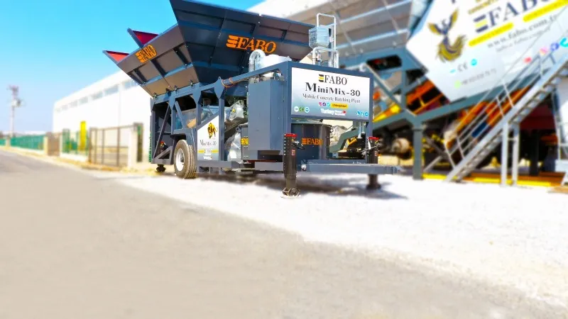 FABO MINIMIX TURBOMIX Serije betonare od 30 do 150 m3 T/S