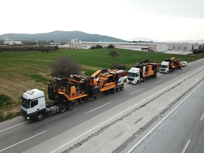 FABO MCK Serije od 60 do 115 T/S Mobilne drobilice-separacije