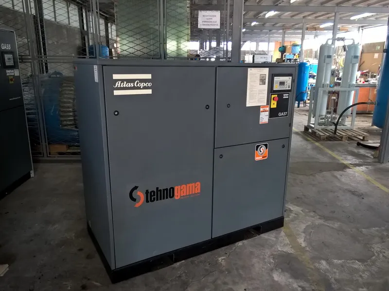 Polovan vijčani kompresor Atlas Copco GA 37 ( Belgija )