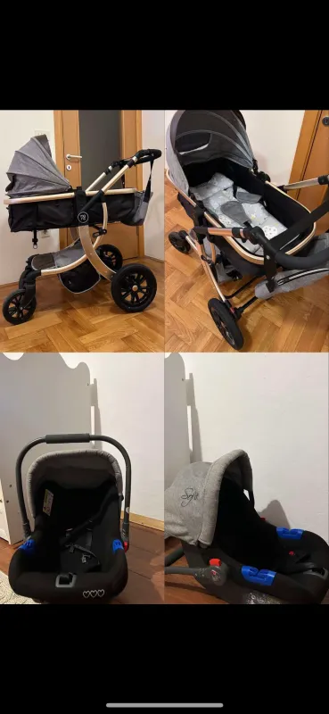 Prodajem kolica i autosjediste
